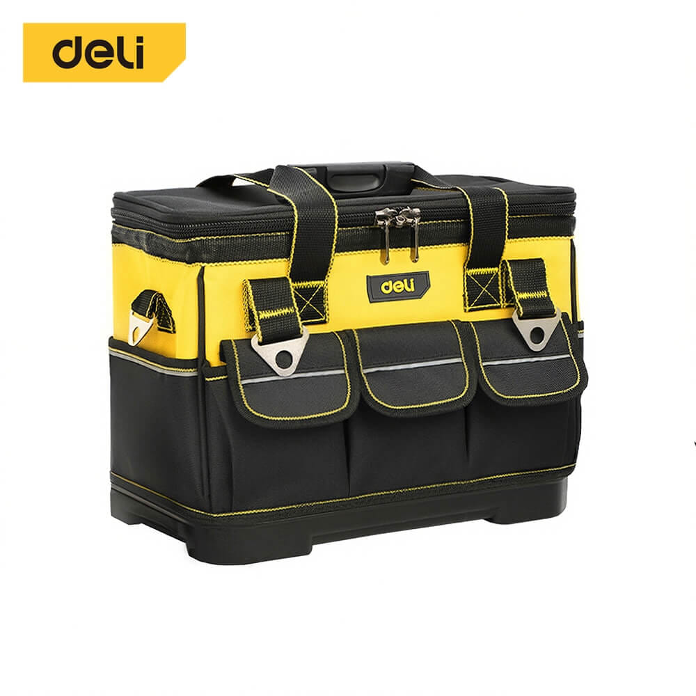 กระเป๋าใส่เครื่องมือ DELI EDL586112-YL-01 16 นิ้ว สีดำ